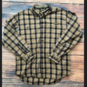 Harley Davidson Medium Plaid Button Down Shirt